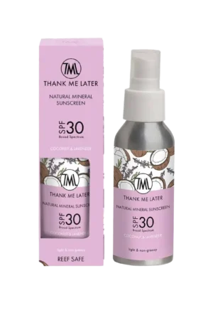 Coconut & Lavender zonbescherming van Thank me later bij YOURSKIN in Apeldoorn