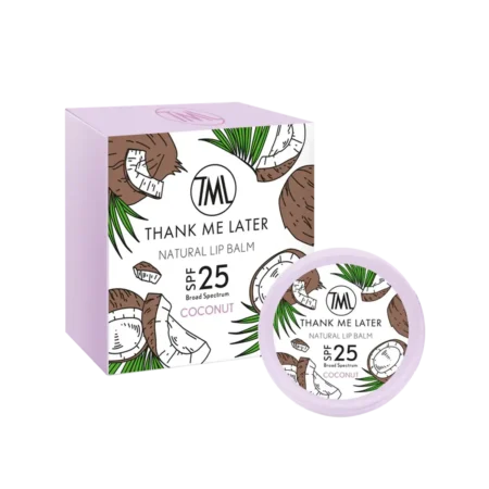 Natural Lip Balm Coconut van Thank me later bij YOURSKIN in Apeldoorn